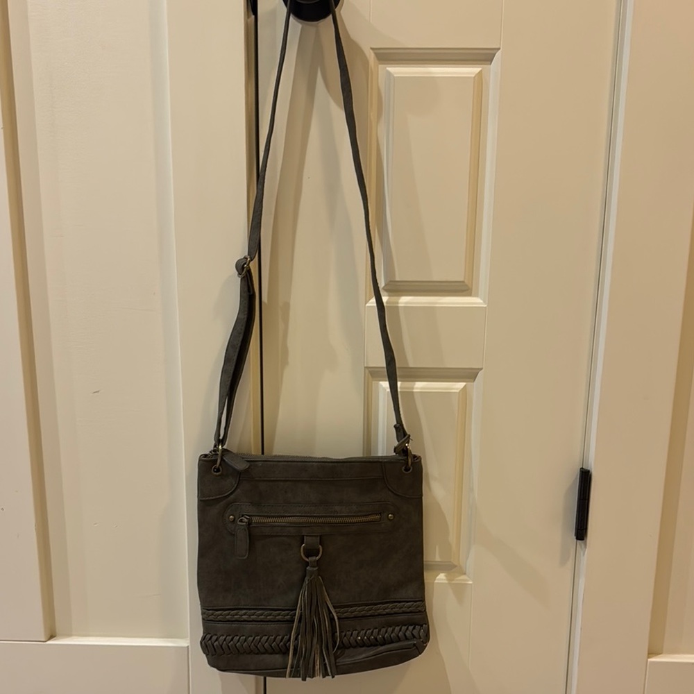 Olive Green Crossbody Bag‎